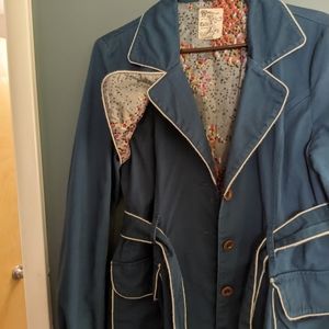 Anthropologie Tulle Peacoat